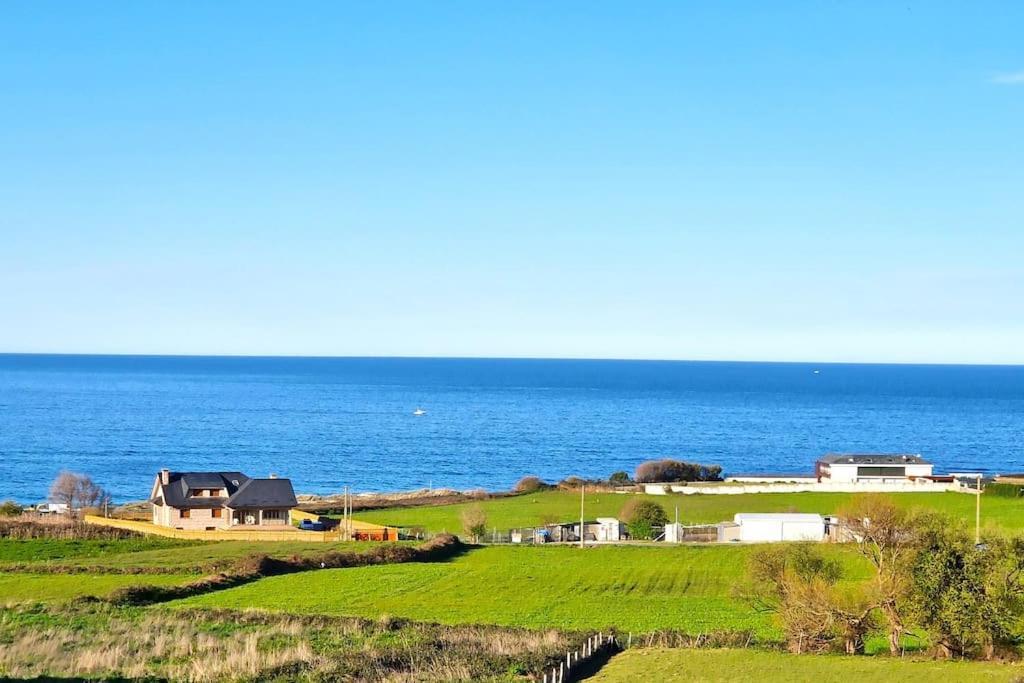 Apartamento Playa Con Terraza & Vistas Al Mar Foz Exterior foto